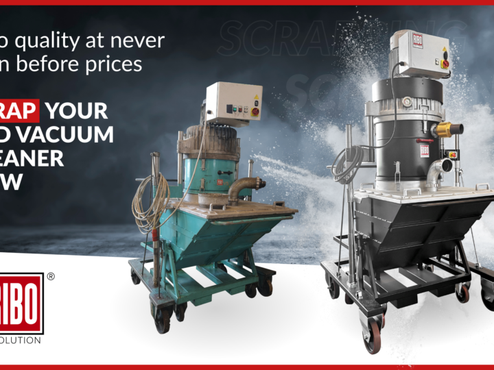 Scrapping and appraisal of your old industrial vacuum cleaner