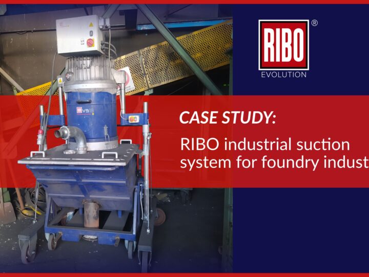 Case study: RIBO industrial suction system for foundry industry