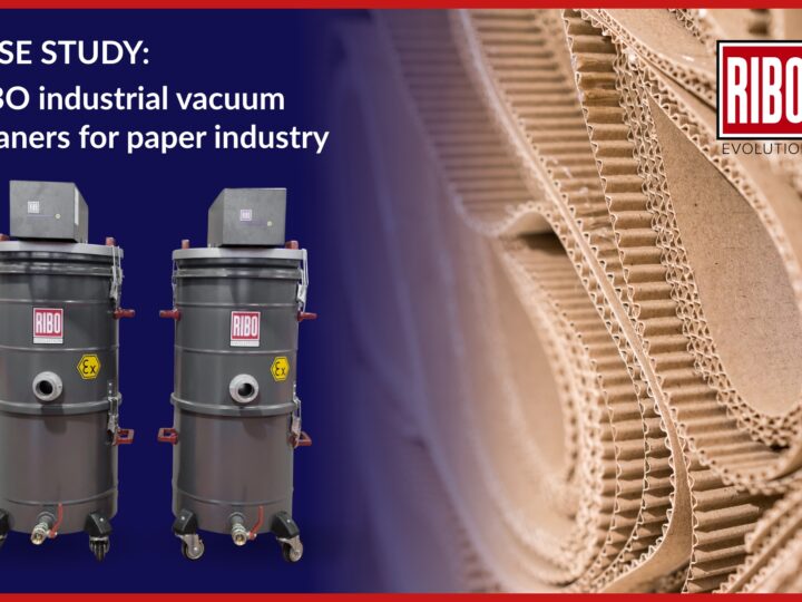 Case study: RIBO industrial vacuum cleaners for paper industry