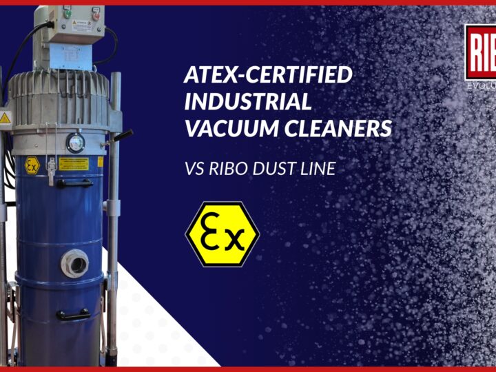 ATEX-certified industrial vacuum cleaners: VS RIBO dust line