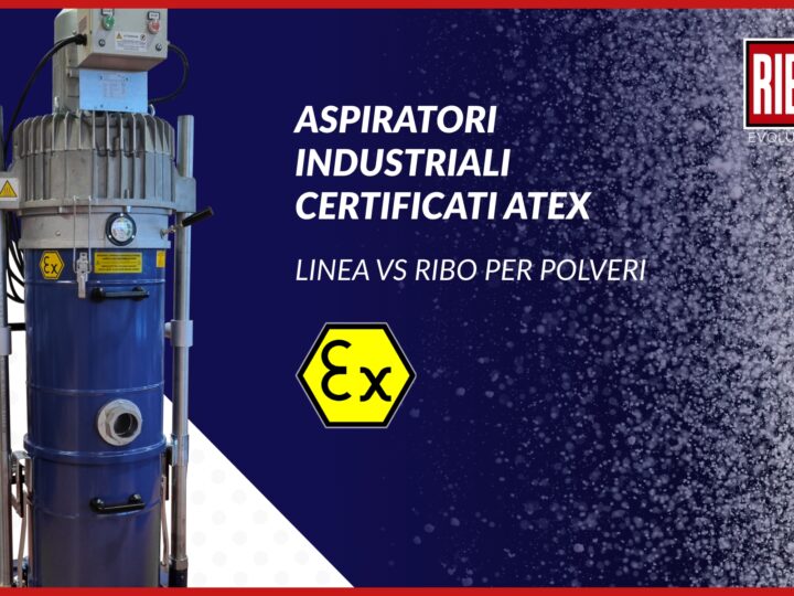 Aspiratori industriali certificati ATEX: linea VS RIBO per polveri